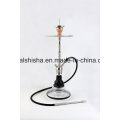 Cachimba de Shisha del tallo de madera del acero inoxidable y de la buena calidad 2016